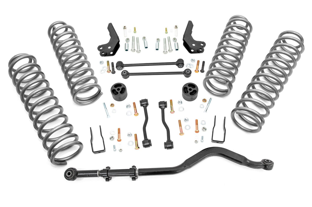 Rough Country 60100 3.5 Inch Jeep Suspension Lift Kit Coil Springs No Shocks (2020 Gladiator) Rough Country - Truck Part Superstore