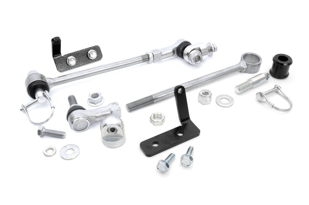 Rough Country 1105 Quick Disconnect Sway Links 3 Inch Lift 84-01 Jeep Cherokee XJ Rough Country - Truck Part Superstore