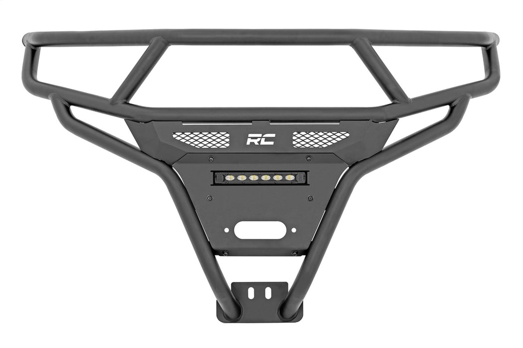 Rough Country 93131 Tubular Bumper Front Black Series LED 6 Light Slim Line Polaris RZR XP1000 Rough Country - Truck Part Superstore