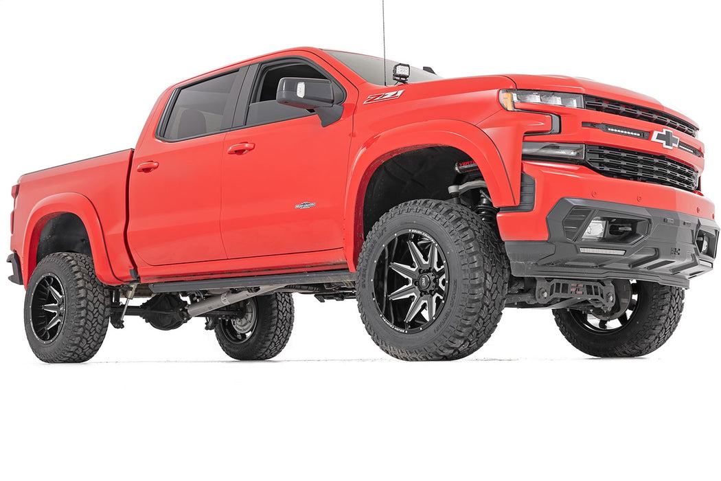 Rough Country 91201206M 91 Series Milled One-Piece Gloss Black 20x12 8x180 -44mm Rough Country - Truck Part Superstore