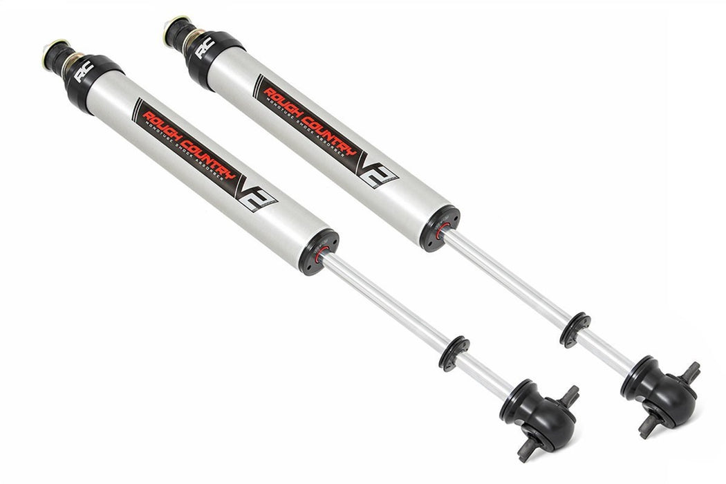 Rough Country 760753_A V2 Monotube Shocks; Front; Pair; 3.5-4 in.; - Truck Part Superstore