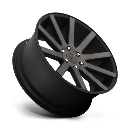 DUB 1PC S121220575+35 S121 22X10.5 5X5.0 MT-BLK-DDT 35MM - Truck Part Superstore