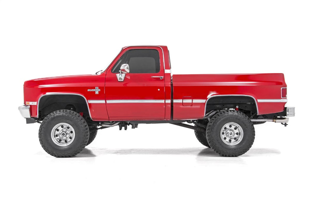 Rough Country 256.20 Suspension Lift Kit w/Shocks; 4 in. Lift; - Truck Part Superstore
