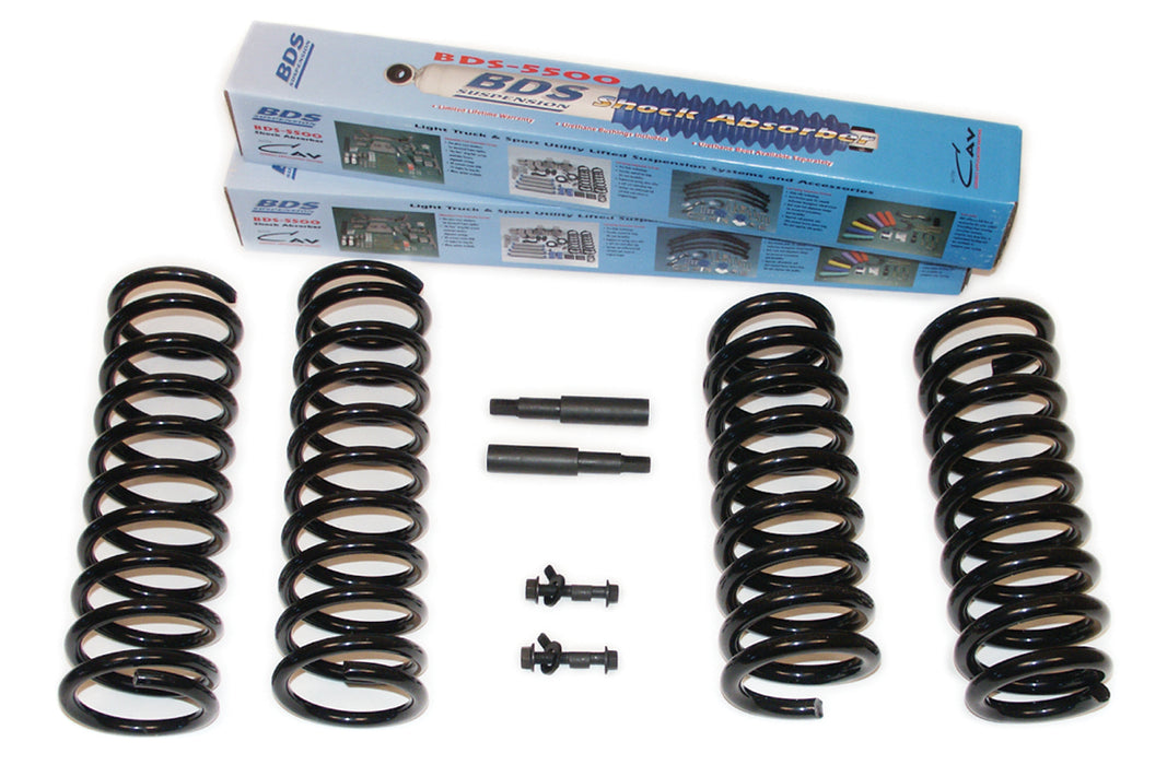BDS Suspension 702H 88-98 Sidekick/Tracker 2/2 Spring Kit - Truck Part Superstore