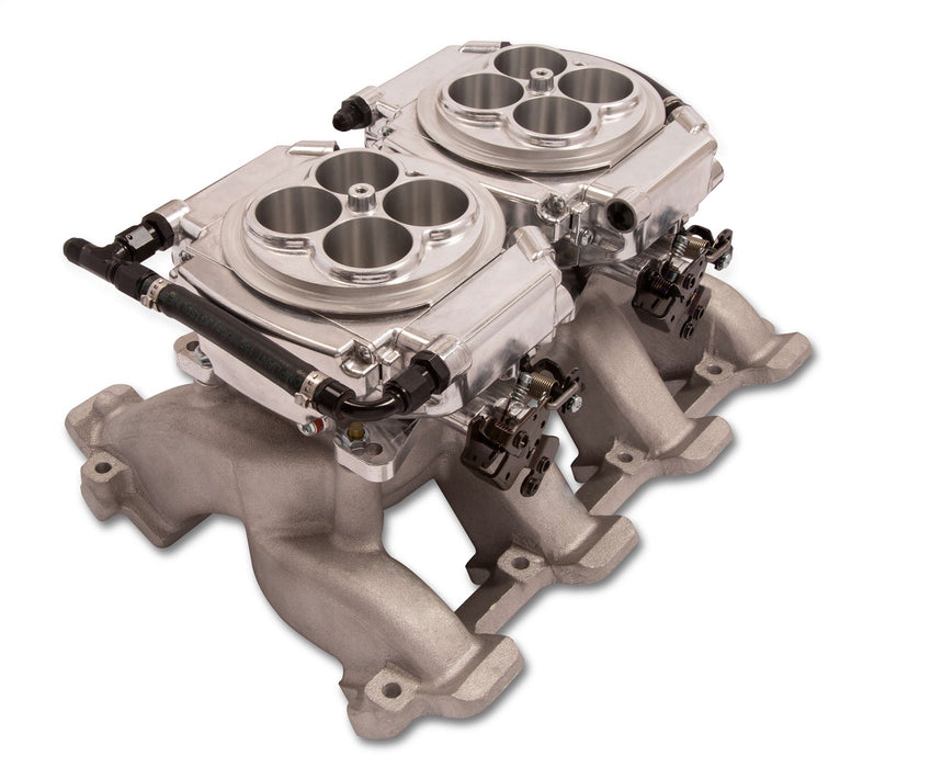 Holley EFI 550-527 4150 Sniper EFI 2x4; Polished Finish; - Truck Part Superstore