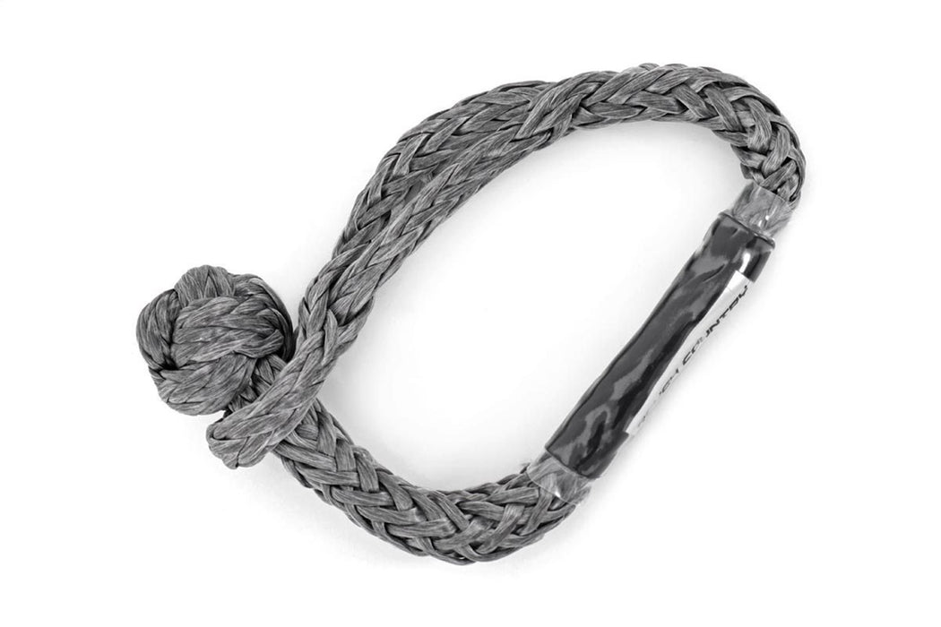 Rough Country RS135 Soft Shackle Rope 7/16 Inch Diameter 34,000 LB Breaking Strength Gray Rough Country - Truck Part Superstore