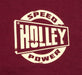 Holley 10130-XXXLHOL Truck Door T-Shirt; Long Sleeve; XXX-Large; Maroon; - Truck Part Superstore