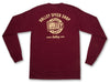 Holley 10130-XLHOL Truck Door T-Shirt; Long Sleeve; X-Large; Maroon; - Truck Part Superstore