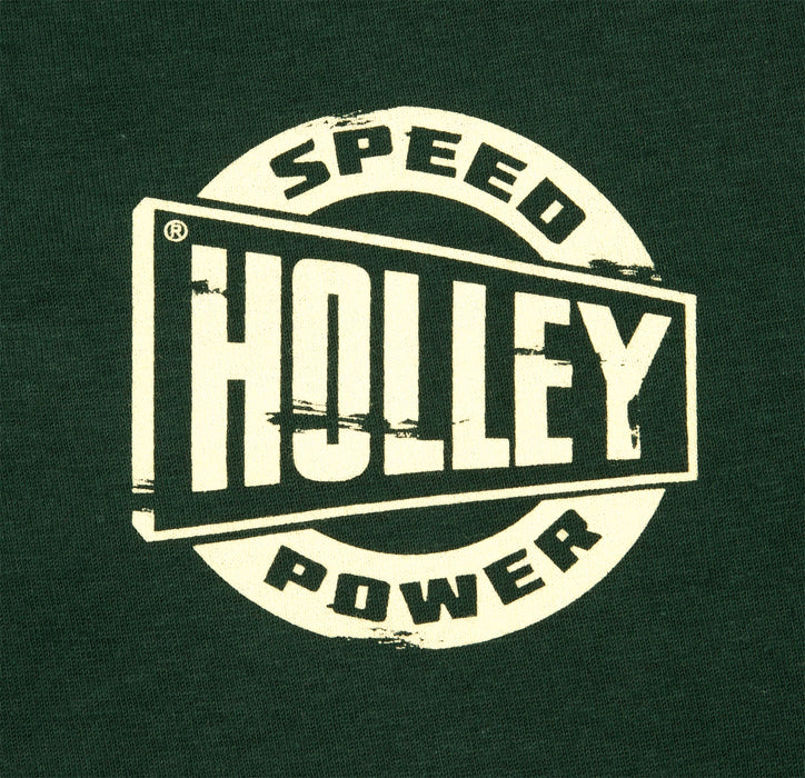 Holley 10131-XXLHOL Truck Door T-Shirt; Long Sleeve; XX-Large; Deep Forest; - Truck Part Superstore