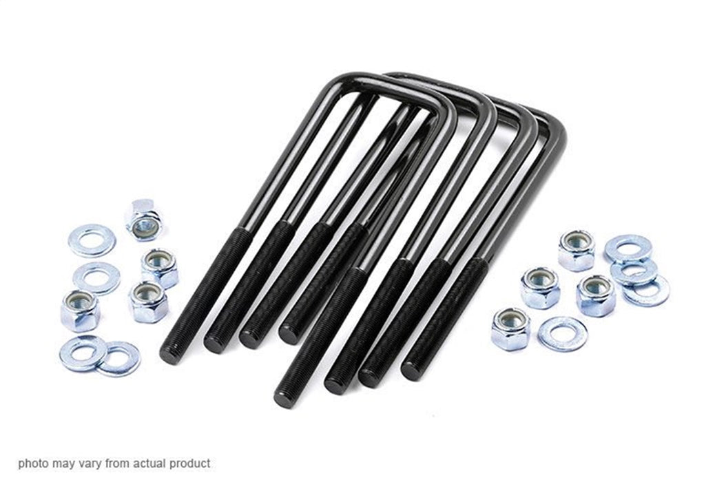 Rough Country 7660 9/16-inch Square U-bolts (3.0 x 13) Rough Country - Truck Part Superstore