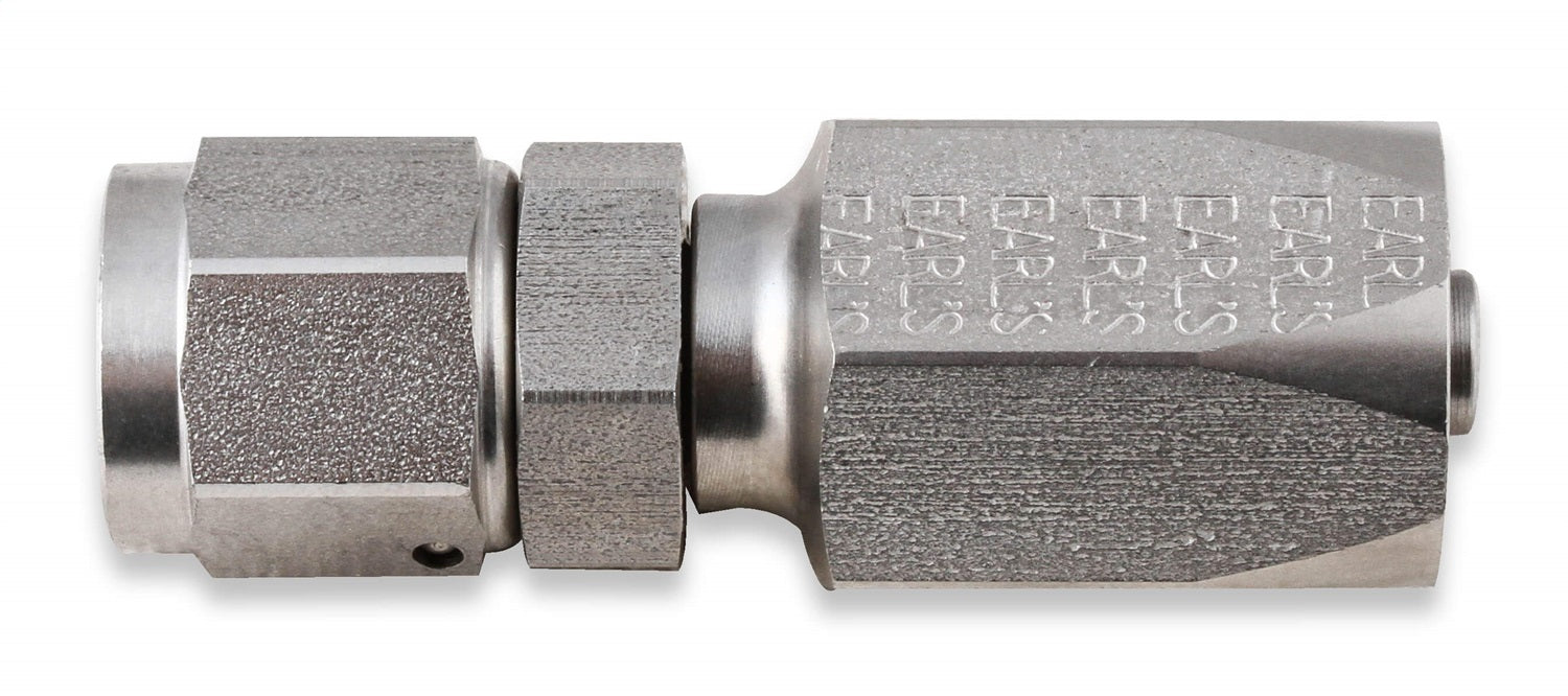 Earl's Performance SS130106ERL Power Steering Hose End; Straight; -6AN; Stainless Steel; - Truck Part Superstore
