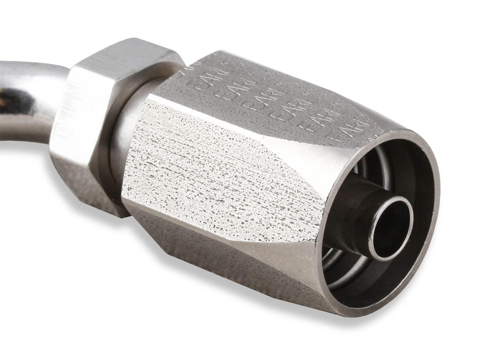 Earl's Performance SS134606ERL 45 Deg. Power Steering Hose End; -6AN; Stainless Steel; - Truck Part Superstore