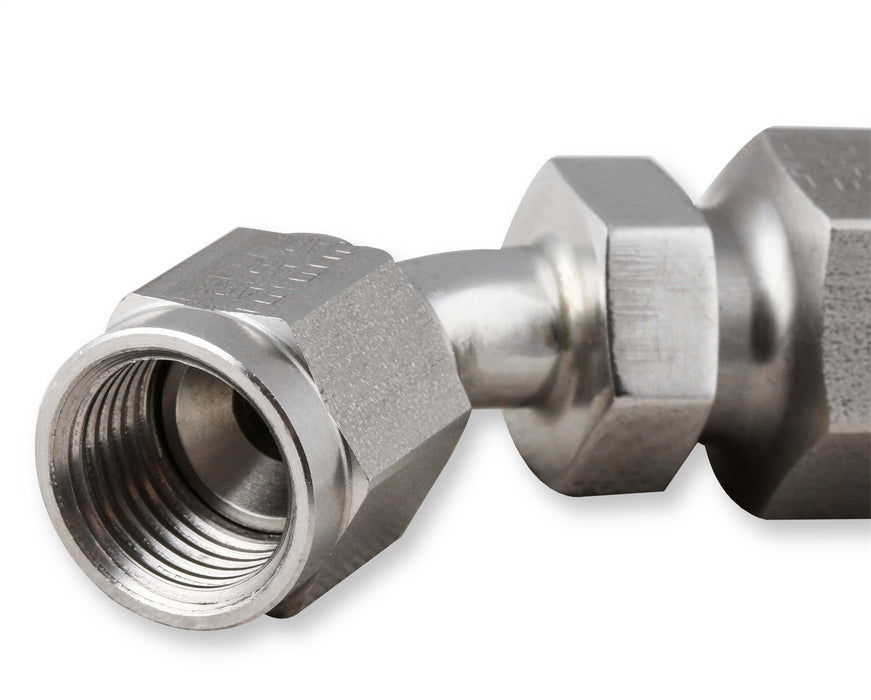 Earl's Performance SS134606ERL 45 Deg. Power Steering Hose End; -6AN; Stainless Steel; - Truck Part Superstore