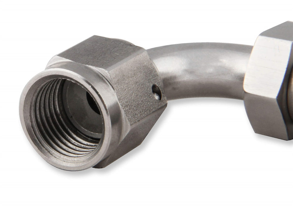 Earl's Performance SS139106ERL 90 Deg. Power Steering Hose End; Straight; -6AN; Stainless Steel; - Truck Part Superstore