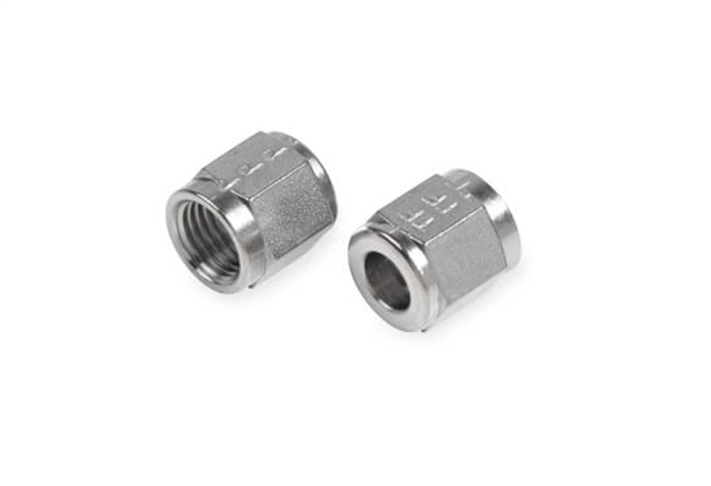 Earl's Performance SS581806ERL Stainless Steel Tube Nut; Size: -6AN; 2 pc.; Bagged Packaging; - Truck Part Superstore