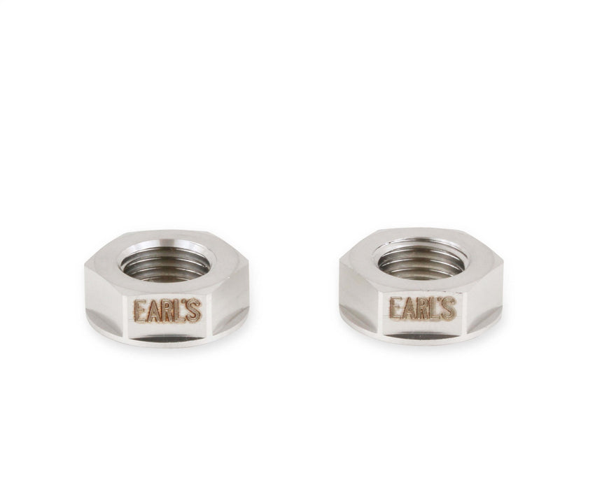 Earl's Performance SS592503ERL Stainless Steel AN Bulkhead Nut; Size: -3AN; 2PC; - Truck Part Superstore