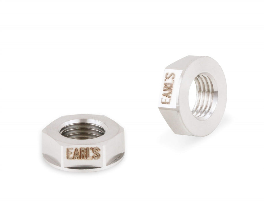 Earl's Performance SS592503ERL Stainless Steel AN Bulkhead Nut; Size: -3AN; 2PC; - Truck Part Superstore