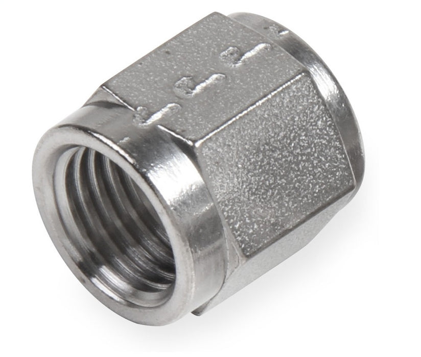 Earl's Performance SS981808ERL Stainless Steel Tube Nut; Size: -8AN; 1 pc.; Bagged Packaging; - Truck Part Superstore
