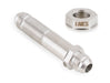 Earl's Performance SS983508ERL Straight Stainless Steel AN Bulkhead Union; Size: -8AN; 1.5 to 2.0 in. Thick; - Truck Part Superstore
