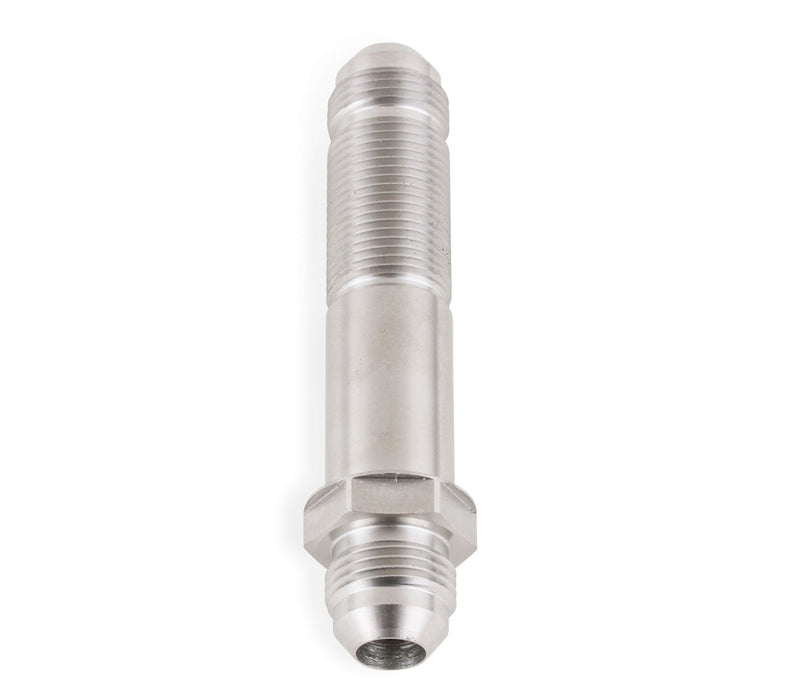 Earl's Performance SS983508ERL Straight Stainless Steel AN Bulkhead Union; Size: -8AN; 1.5 to 2.0 in. Thick; - Truck Part Superstore
