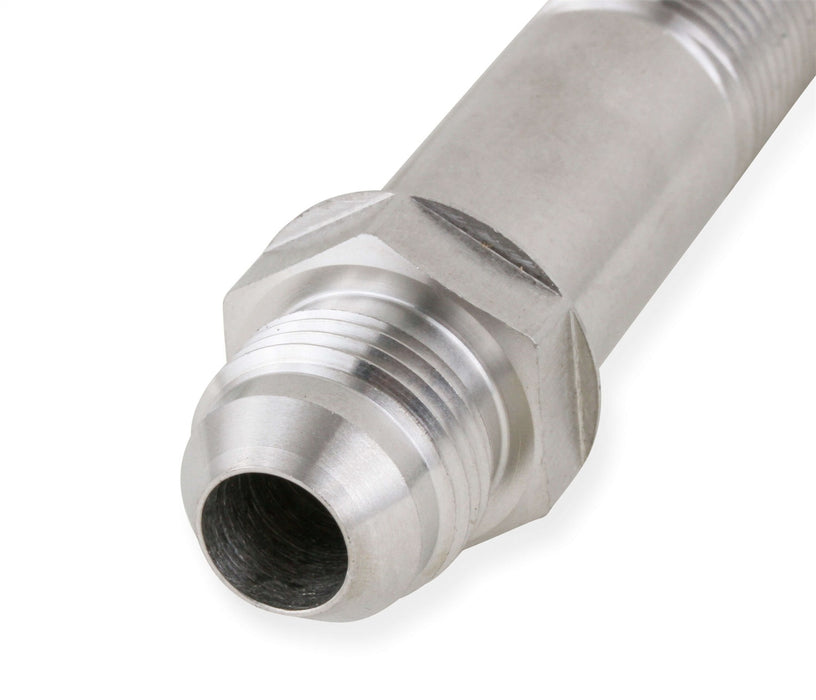 Earl's Performance SS983508ERL Straight Stainless Steel AN Bulkhead Union; Size: -8AN; 1.5 to 2.0 in. Thick; - Truck Part Superstore