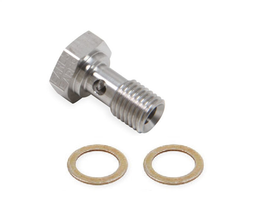 Earl's Performance SS997592ERL Banjo Bolt; Replacement; 12 mm x 1.5 in.; Stainless Steel; - Truck Part Superstore