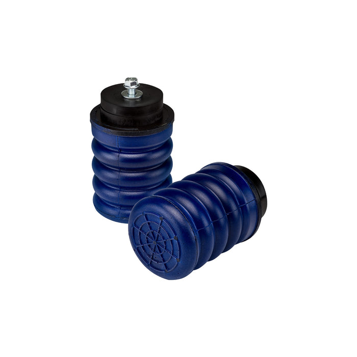 SuperSprings SSF-502-40 One-piece units attached on each side used as an upgrade to factory bump stops - Truck Part Superstore