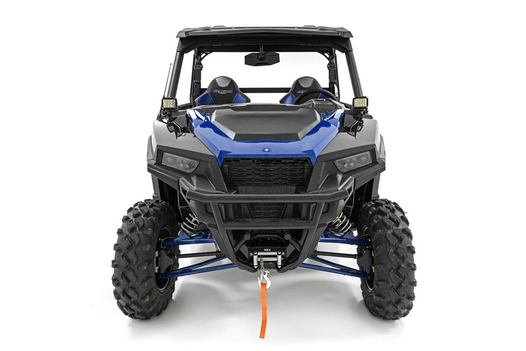 Rough Country 93025 Polaris Dual LED Cube Kit Black Series w/White DRL 16-20 General Rough Country - Truck Part Superstore