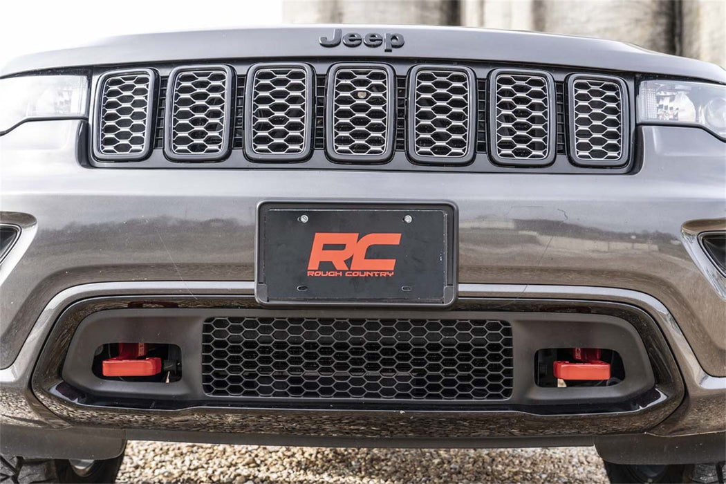 Rough Country RS133 Forged Tow Hooks 15-19 Grand Cherokee WK2 Red Rough Country - Truck Part Superstore