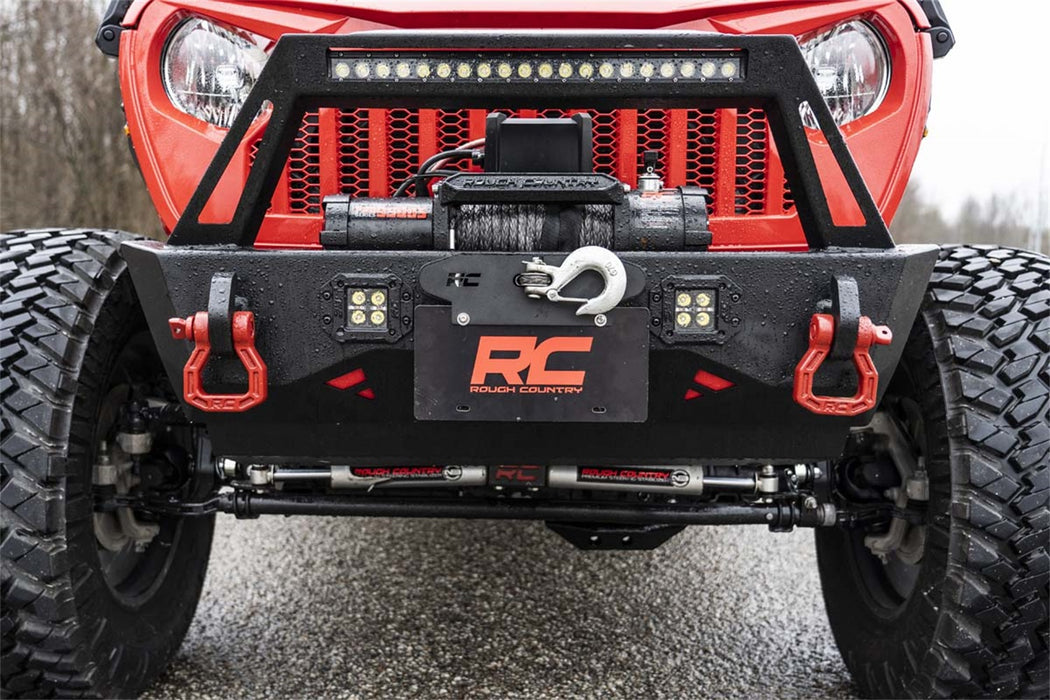 Rough Country RS124 Quick Release Hawse Fairlead License Plate Mount Rough Country - Truck Part Superstore