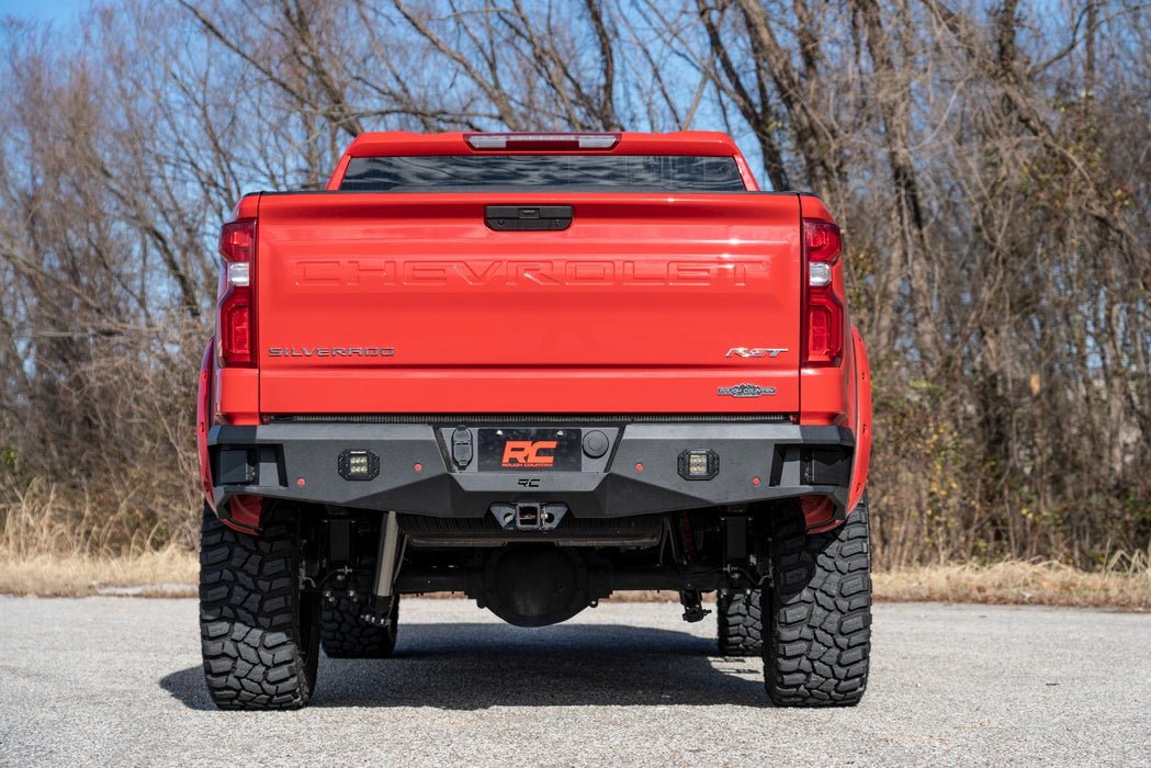 Rough Country 10758 Chevrolet Heavy-Duty Rear LED Bumper 19-21 Chevrolet Silverado 1500 Rough Country - Truck Part Superstore