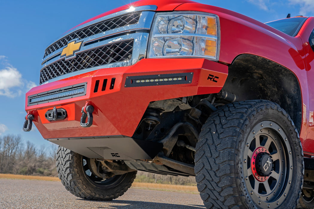 Rough Country 10800 Skid Plate Prerunner Bumper 07-14 Chevy Silverado 2500 HD Rough Country - Truck Part Superstore