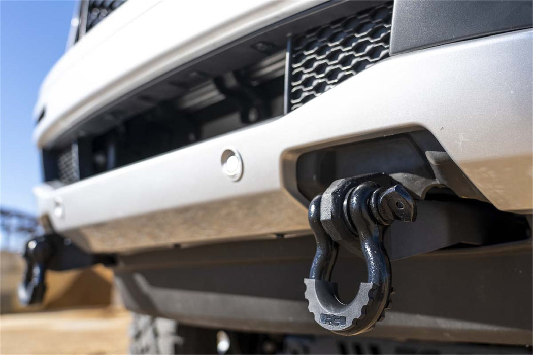 Rough Country RS152 Ford Tow Hook to Shackle Conversion Kit Mounts & Standard D-Rings 19-20 Ranger Rough Country - Truck Part Superstore