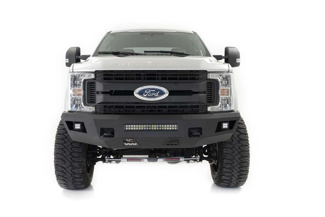 Rough Country 10787 Ford Heavy-Duty Front LED Bumper 17-20 F-250/F-350 Rough Country - Truck Part Superstore
