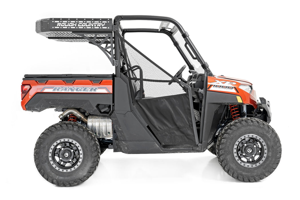 Rough Country 93050 Polaris Rear Cargo Rack w/o Cube Lights (19-20 Ranger 1000XP) Rough Country - Truck Part Superstore