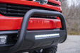 Rough Country B-C4072 19-20 Silverado/Sierra 1500 Bull Bar w/LED Light Bar Black Rough Country - Truck Part Superstore