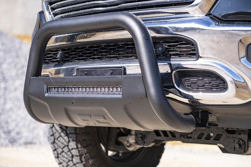Rough Country B-D4092 RAM 19-20 1500 Bull Bar w/LED Light Bar Black Rough Country - Truck Part Superstore