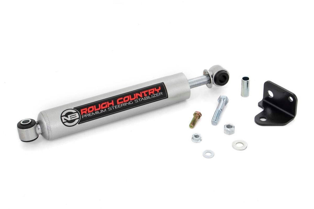 Rough Country 8730630 Jeep N3 Steering Stabilizer 07-18 Wrangler JK Rough Country - Truck Part Superstore