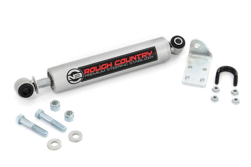 Rough Country 8732030 N3 Steering Stabilizer 02-06 Avalanche 1500 00-06 Suburban 1500/Tahoe/Yukon/Yukon XL 1500 99-06 4WD Silverado/Sierra 1500 Rough Country - Truck Part Superstore