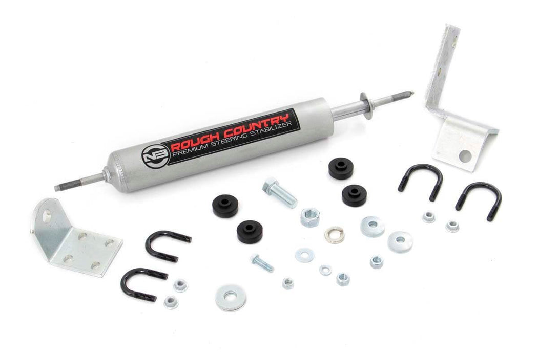 Rough Country 8732630 N3 Steering Stabilizer 88-99 C1500/K1500 88-00 C2500/K2500 Pickup Rough Country - Truck Part Superstore