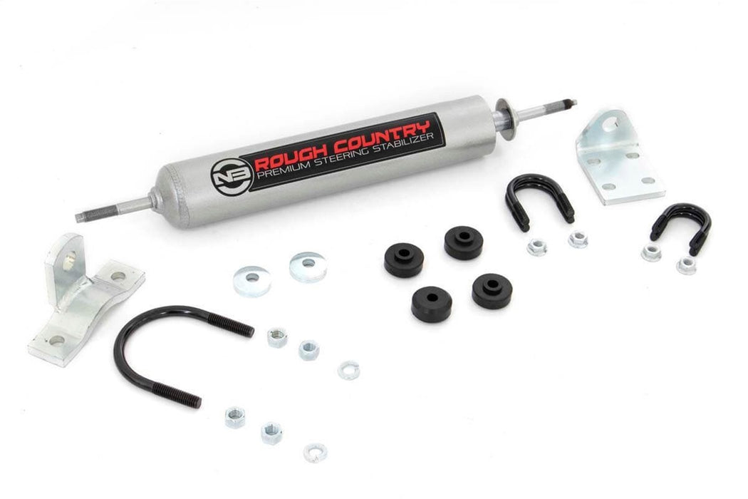 Rough Country 8734530 Jeep N3 Steering Stabilizer 59-86 CJ Rough Country - Truck Part Superstore