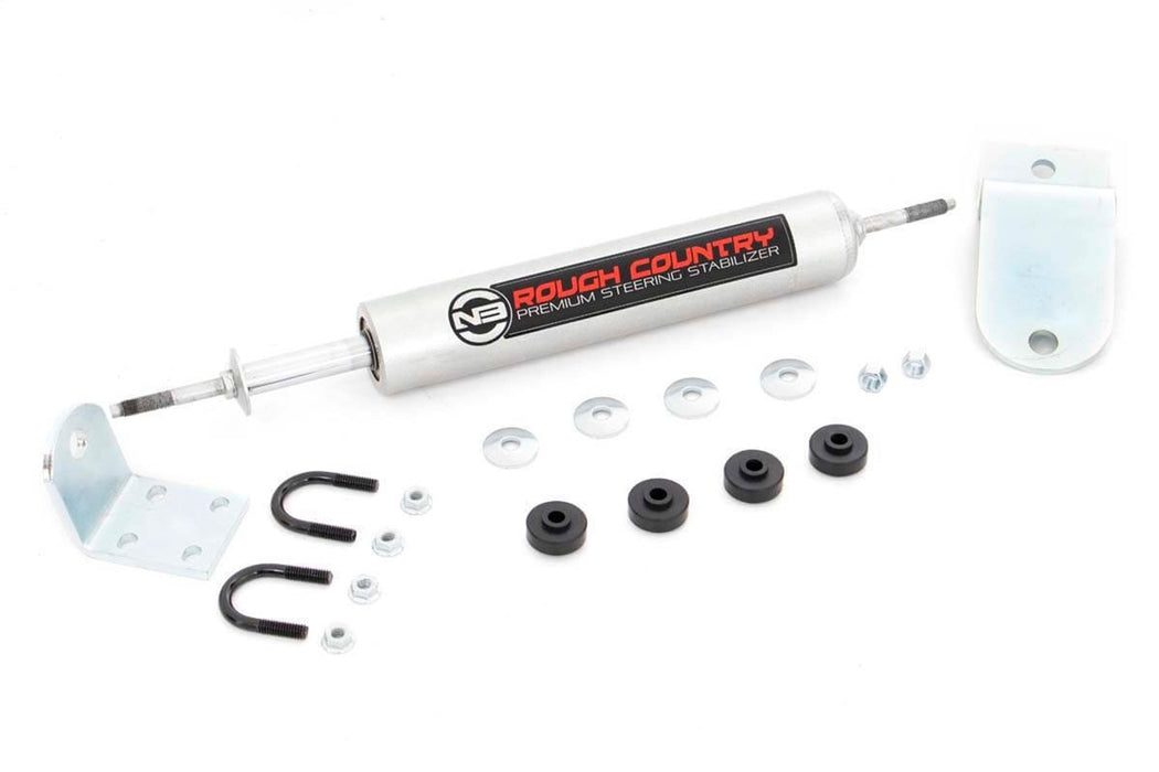 Rough Country 8738730 Dodge N3 Steering Stabilizer 94-01 RAM 1500 94-02 RAM 2500/3500 2WD Rough Country - Truck Part Superstore
