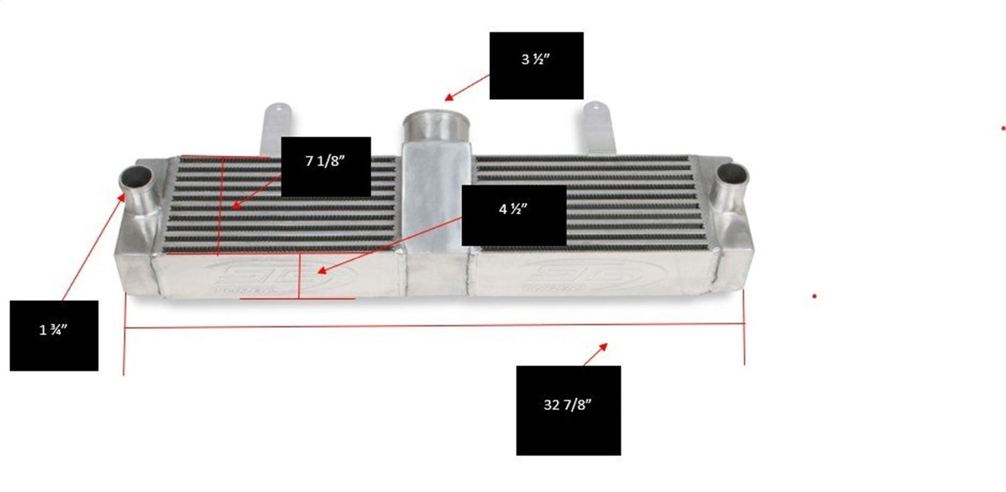 Holley STS100 STS Turbo Intercooler - Truck Part Superstore