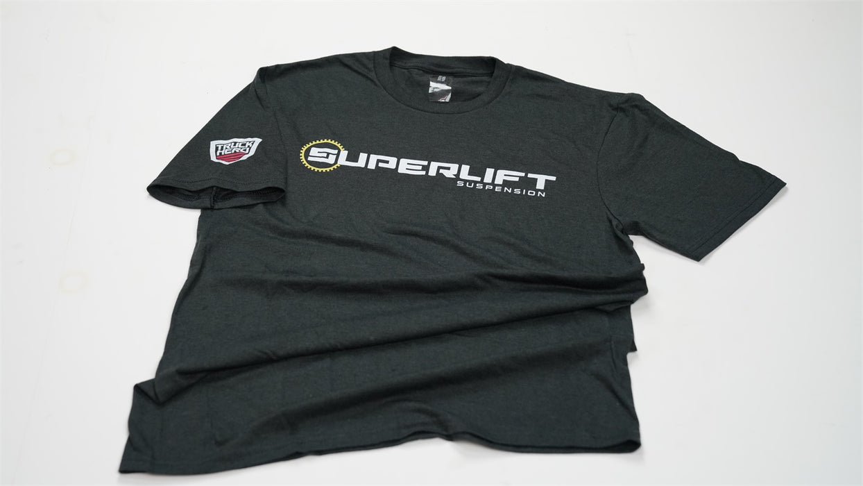 Superlift DM1303XL Black Frost 3XL T-Shirt-Front Logo - Truck Part Superstore