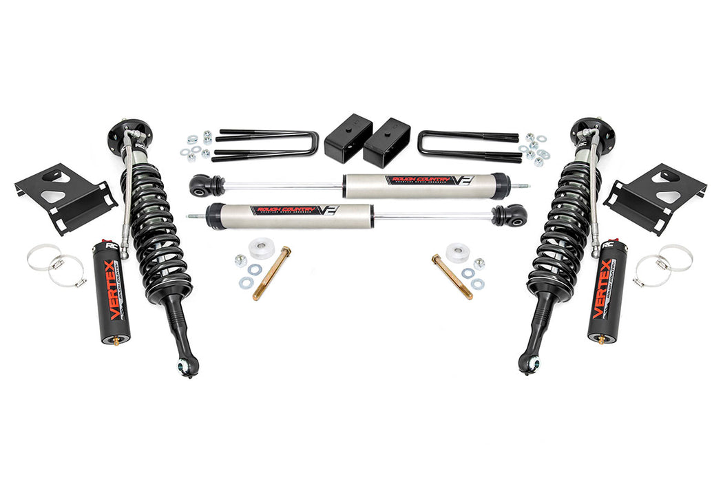 Rough Country 74557 3.0 Inch Toyota Suspension Lift Kit Vertex w/ V2 Shocks (05-20 Tacoma) Rough Country - Truck Part Superstore