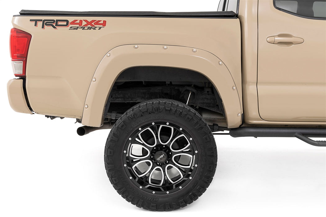 Rough Country F-T11621 Pocket Fender Flares; - Truck Part Superstore