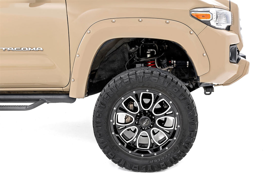 Rough Country F-T11621 Pocket Fender Flares; - Truck Part Superstore