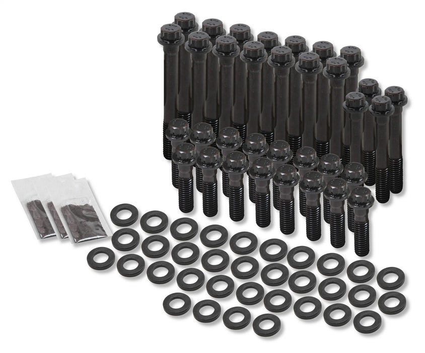 Earl's Performance TBS-003ERL Head Bolt Set; Incl. Head Bolts/Washers/Anti-Seize Lubricant; 12 Pt. Head; - Truck Part Superstore