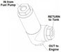 Holley 12-875 Holley EFI Filter Regulator - Truck Part Superstore