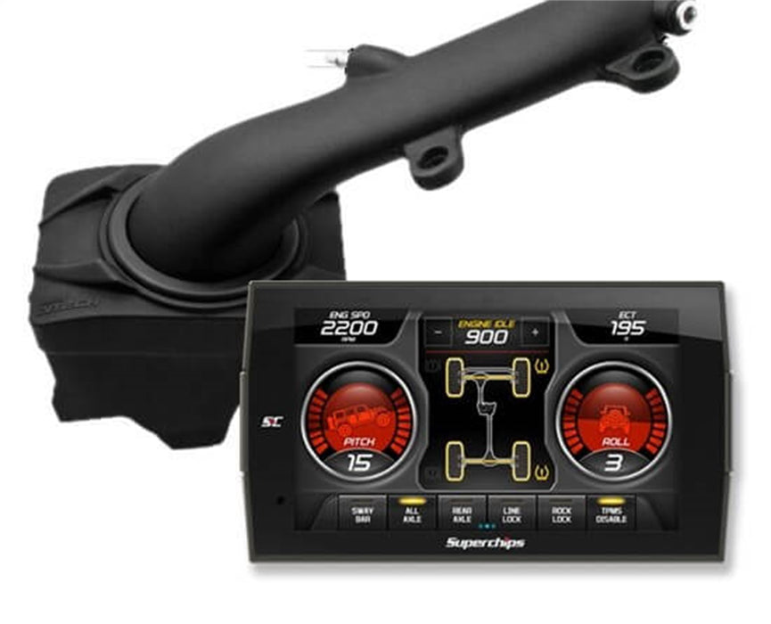 Superchips 42051-P113 TrailDash 3 Programmer; Incl. TrailDash3 Programmer/Jammer Cold Air Intake; - Truck Part Superstore